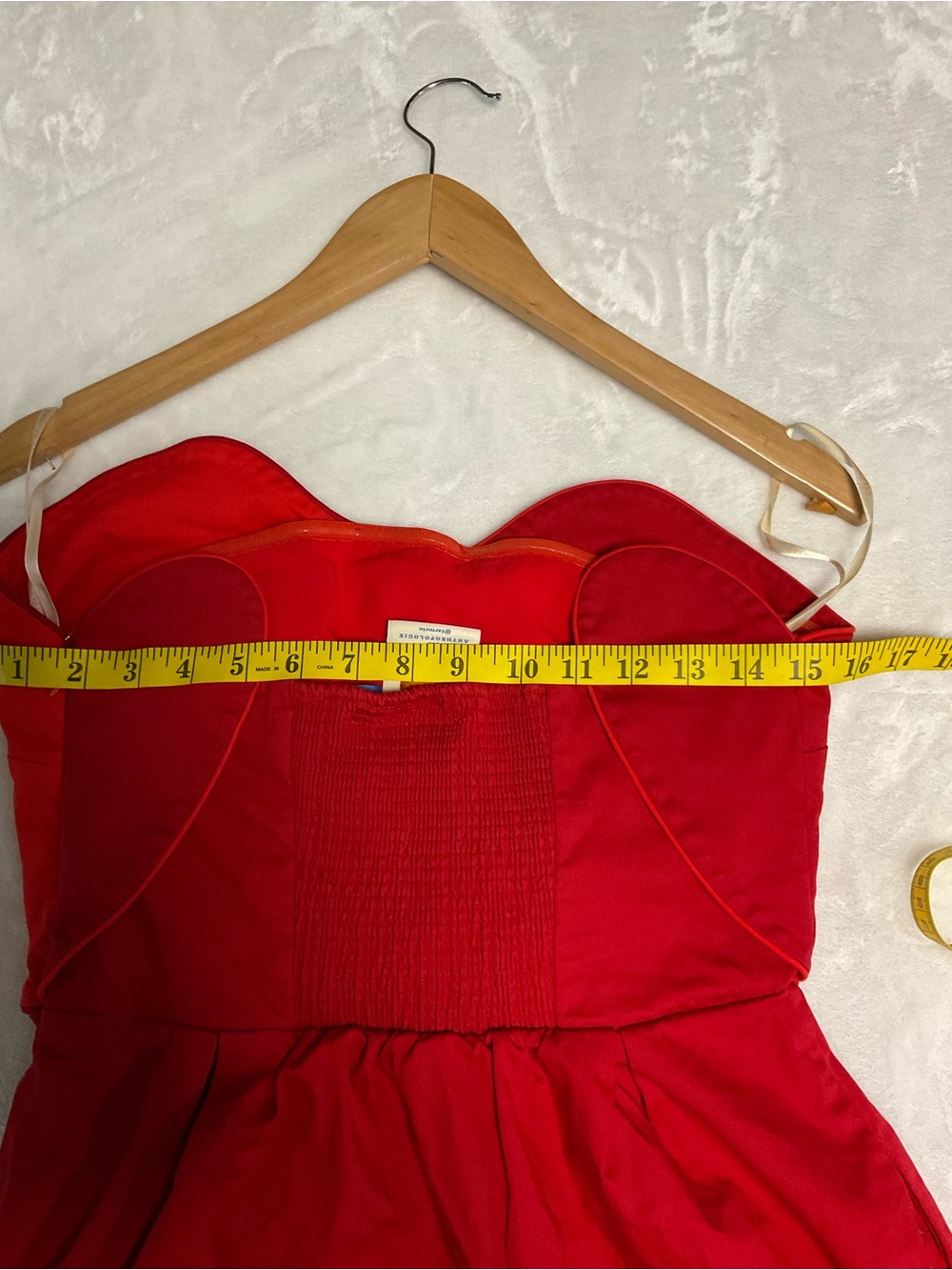 FARM Rio Strapless Heart Mini Dress - Picture 13 of 15